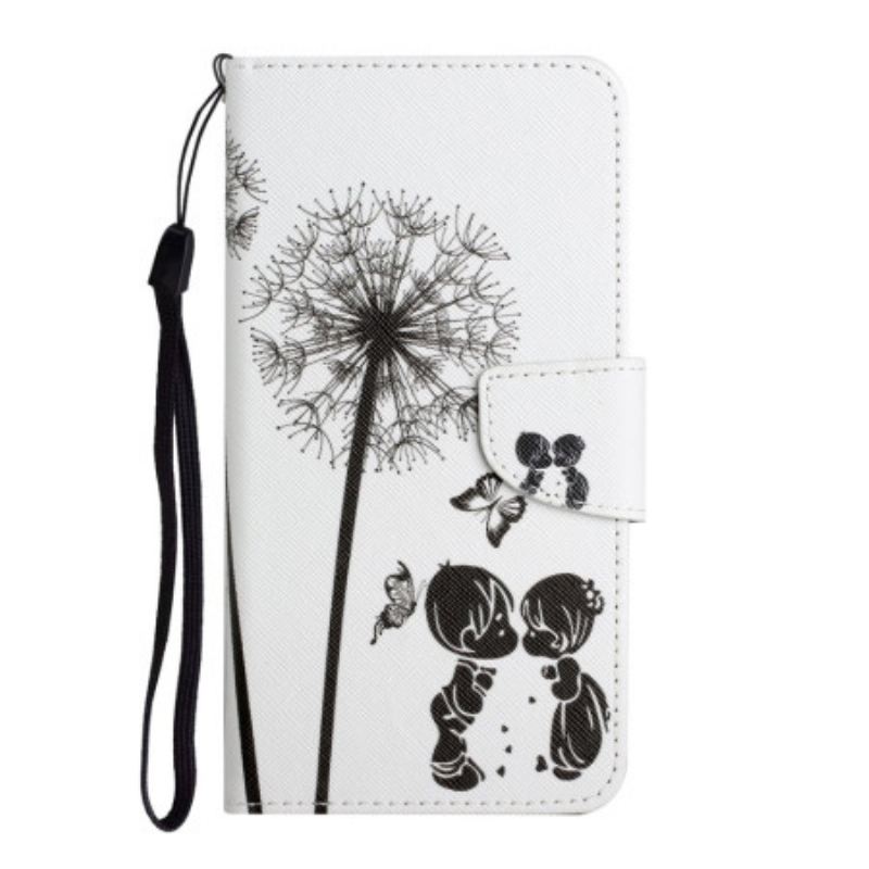 Futrola Samsung Galaxy A34 5G Dandelions Love With Lanyard