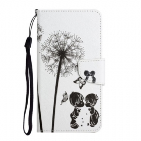 Futrola Samsung Galaxy A34 5G Dandelions Love With Lanyard