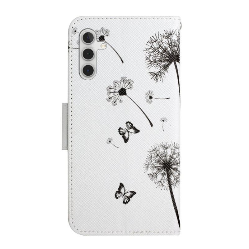 Futrola Samsung Galaxy A34 5G Dandelions Love With Lanyard