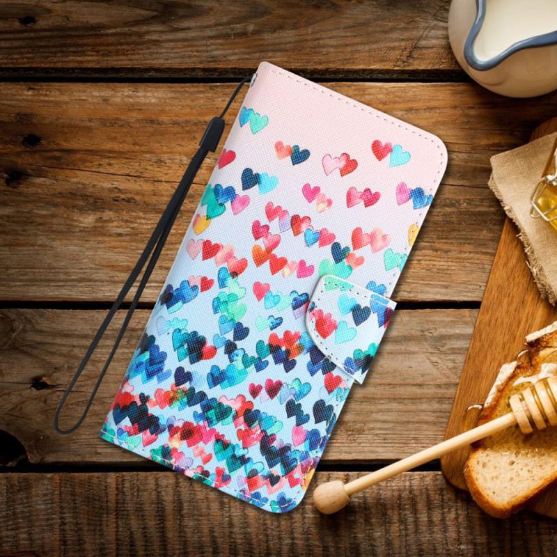 Futrola Samsung Galaxy A34 5G Strappy Hearts Rain