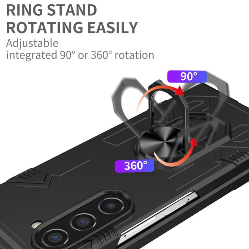 Maskica Samsung Galaxy Z Fold 5 Braniteljski Prsten-potpora