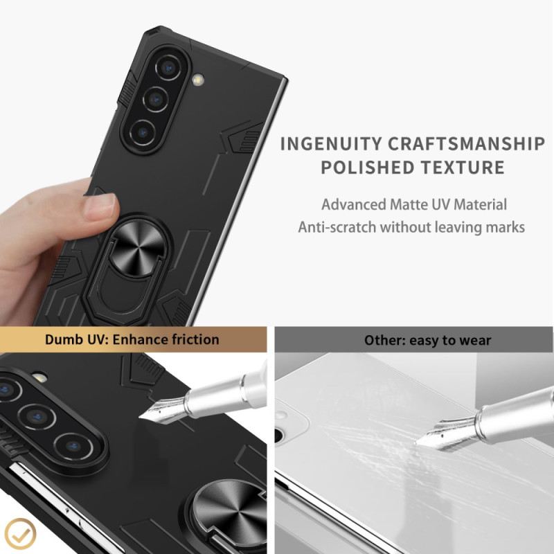 Maskica Samsung Galaxy Z Fold 5 Braniteljski Prsten-potpora