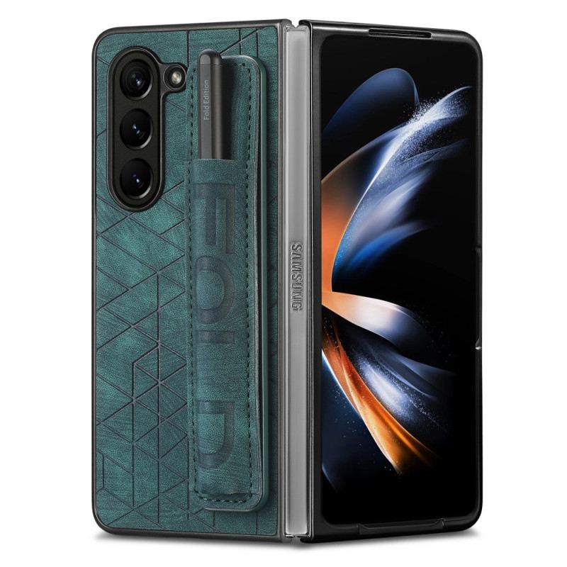 Maskica Samsung Galaxy Z Fold 5 Držač Olovke S Remenom