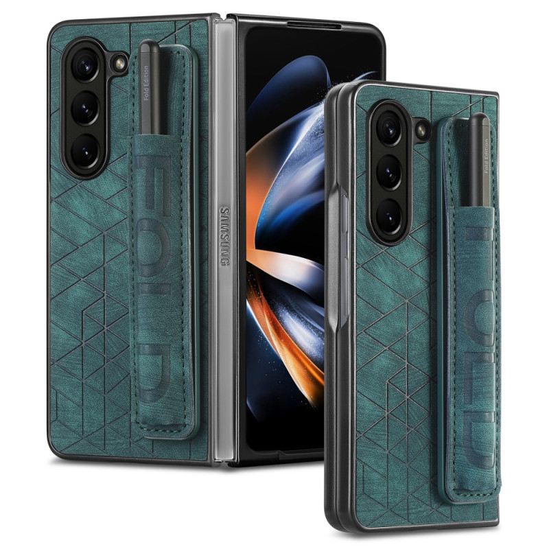 Maskica Samsung Galaxy Z Fold 5 Držač Olovke S Remenom