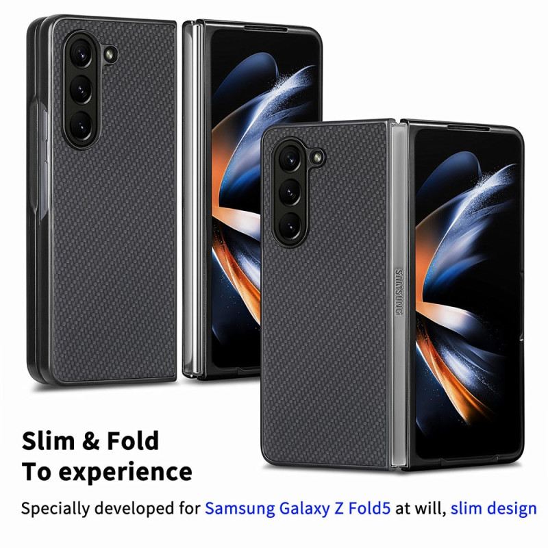 Maskica Samsung Galaxy Z Fold 5 Klasična Karbonska Vlakna