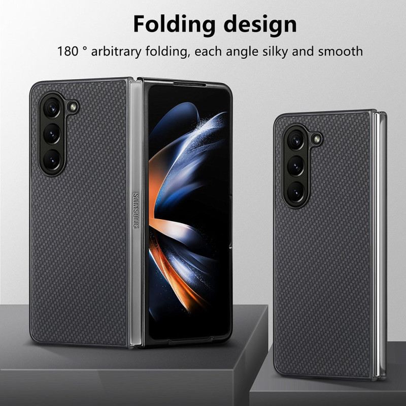 Maskica Samsung Galaxy Z Fold 5 Klasična Karbonska Vlakna