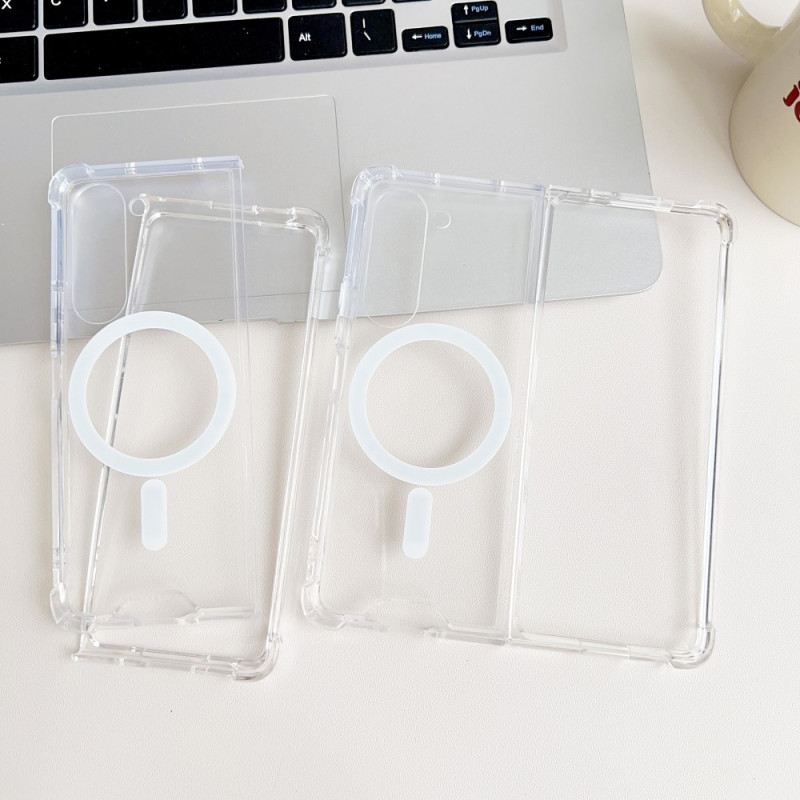 Maskica Za Samsung Galaxy Z Fold 5 Transparent Magsafe Kompatibilan