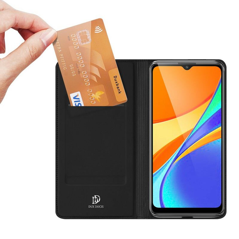 Flip Futrola Xiaomi Redmi 9C Kožna Futrola Skin Pro Series Dux Ducis