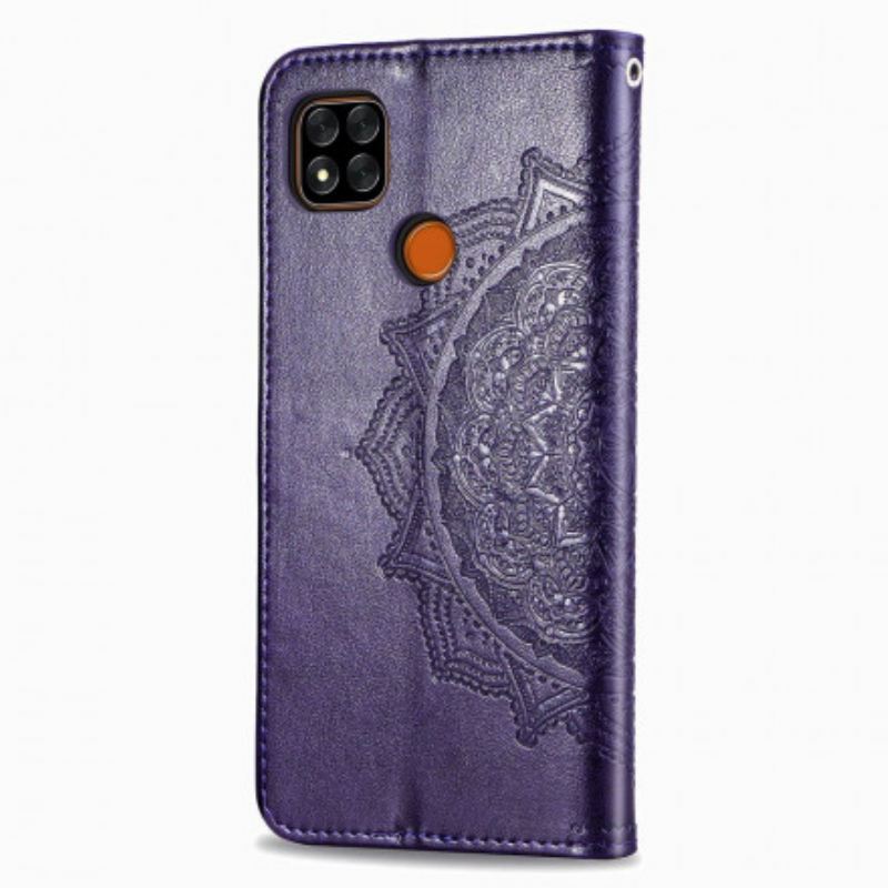 Kožna Futrola Xiaomi Redmi 9C Mandala Srednji Vijek