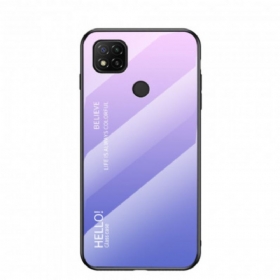 Maskica Xiaomi Redmi 9C Kaljeno Staklo Pozdrav