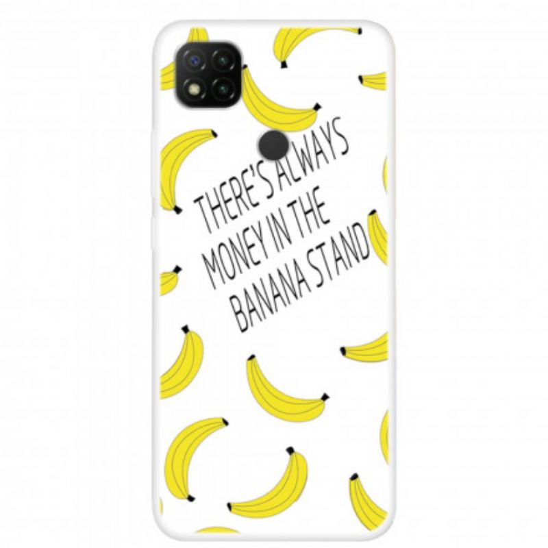 Maskica Xiaomi Redmi 9C Transparent Banana Money