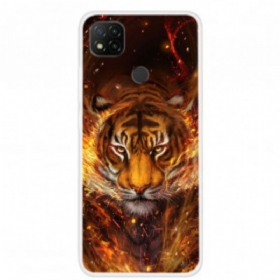 Maskica Xiaomi Redmi 9C Vatreni Tigar