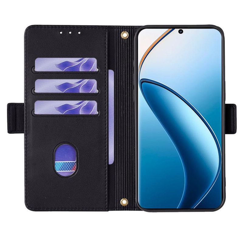 Flip Futrola Realme 12 Pro / 12 Pro Plus Maskice Za Mobitele Rfid Blokiranje Užeta I Naramenice