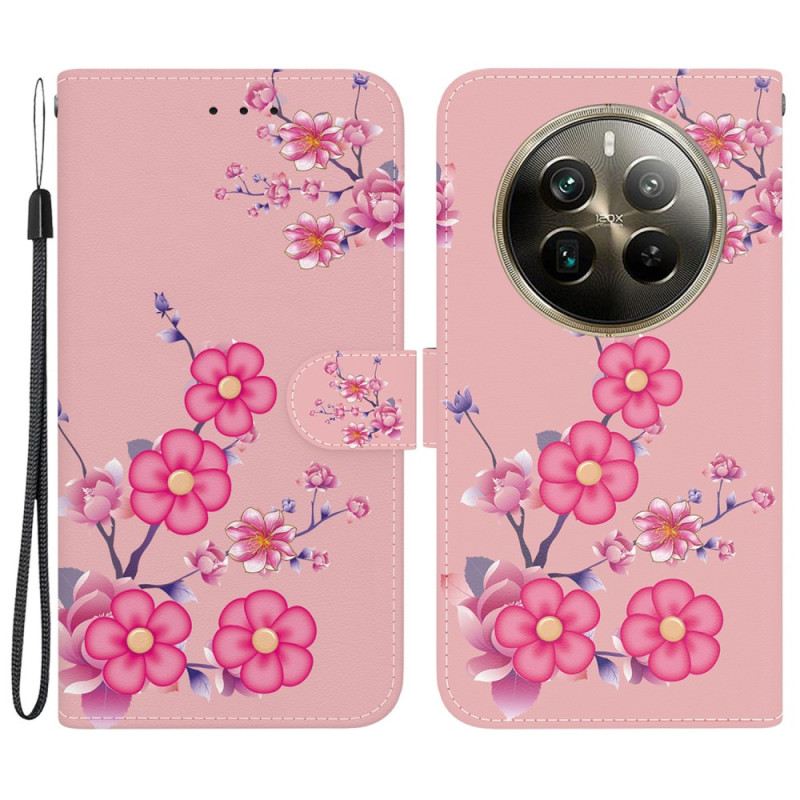 Flip Futrola Realme 12 Pro / 12 Pro Plus Maskice Za Mobitele Sakura S Remenom