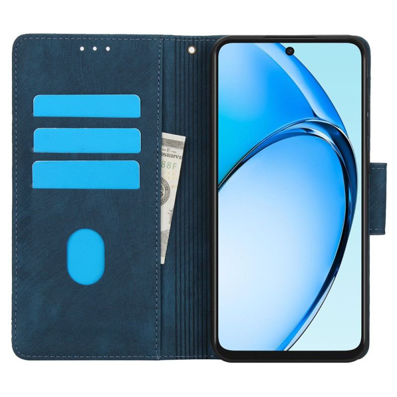 Flip Futrola Realme 12 Pro / 12 Pro Plus Remen S Cvjetnim Printom