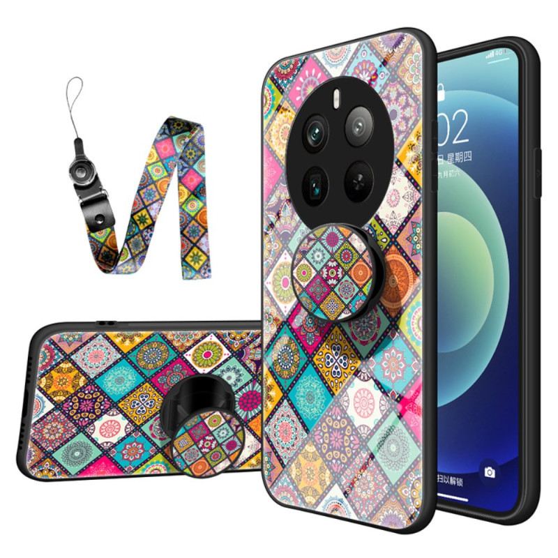 Maskica Za Realme 12 Pro / 12 Pro Plus Patchwork Podrška I Uzica