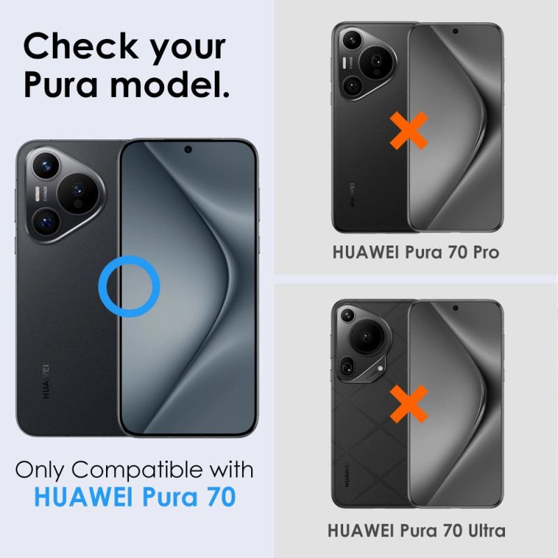 Huawei Pura 70 Štitnik Za Leće S Metalnim Prstenom Northjo