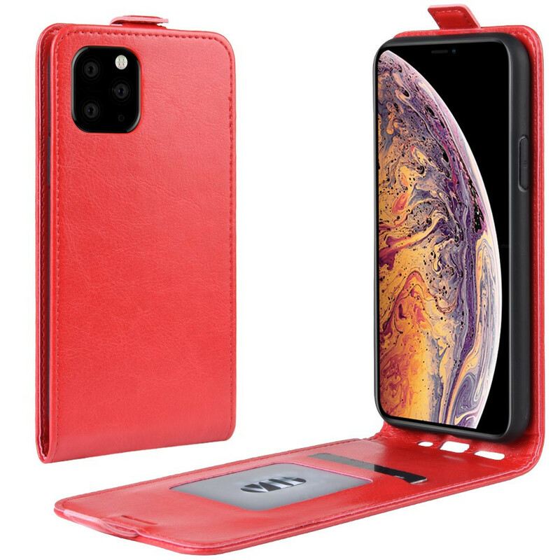 Futrola iPhone 11 Pro Max Flip Futrola Efekt Presavijene Kože