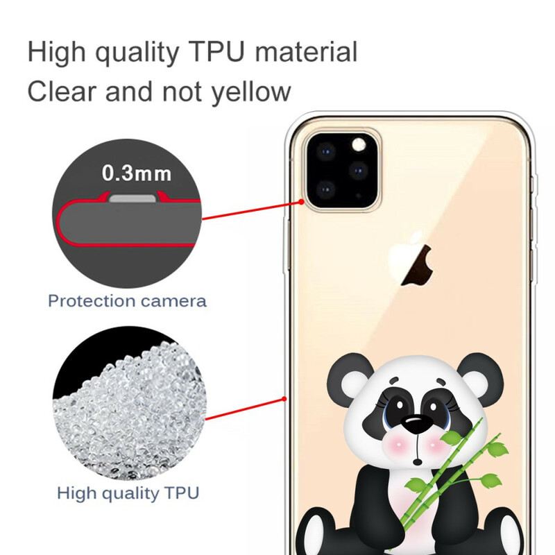 Maskica iPhone 11 Pro Max Besprijekorna Tužna Panda