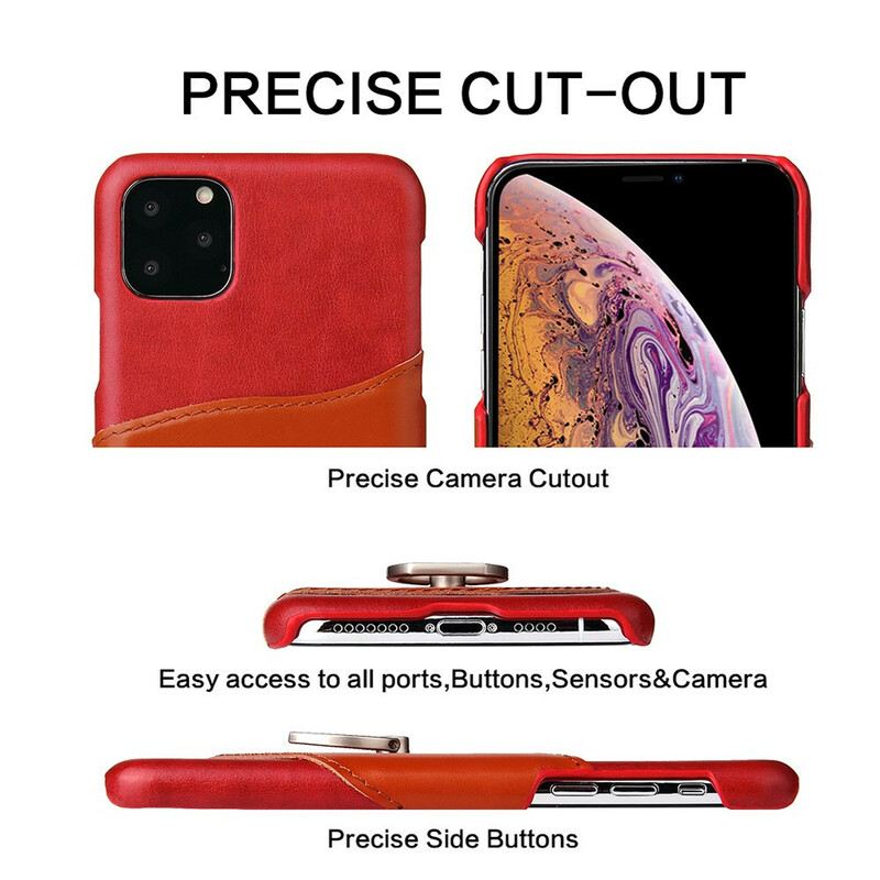 Maskica iPhone 11 Pro Max Držač Za Kartice I Prsten Fierre Shann