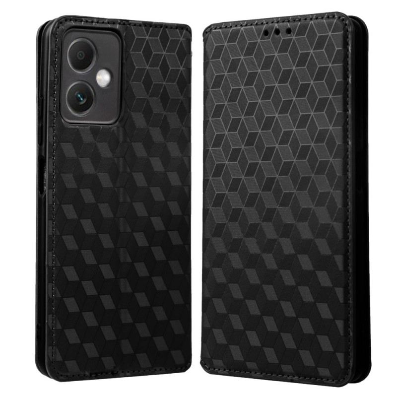 Flip Futrola Xiaomi Redmi Note 12 5G Kožna Futrola 3d Uzorak