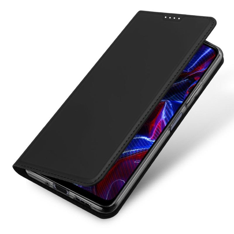 Flip Futrola Xiaomi Redmi Note 12 5G Kožna Futrola Skin-pro Serija Dux Ducis