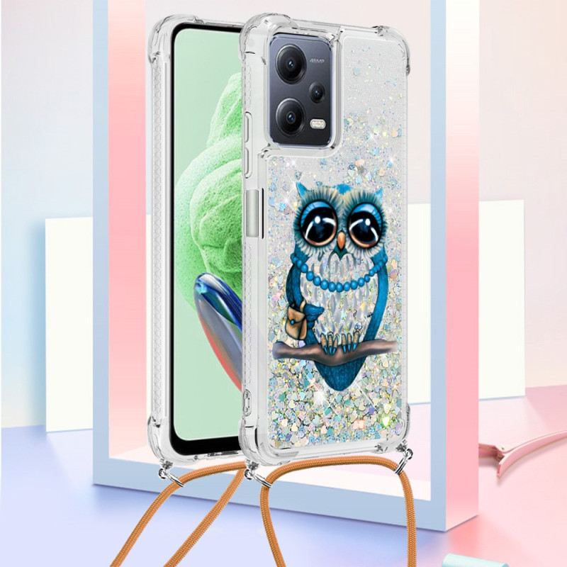 Maskica Xiaomi Redmi Note 12 5G Šljokice Gospođica Sova