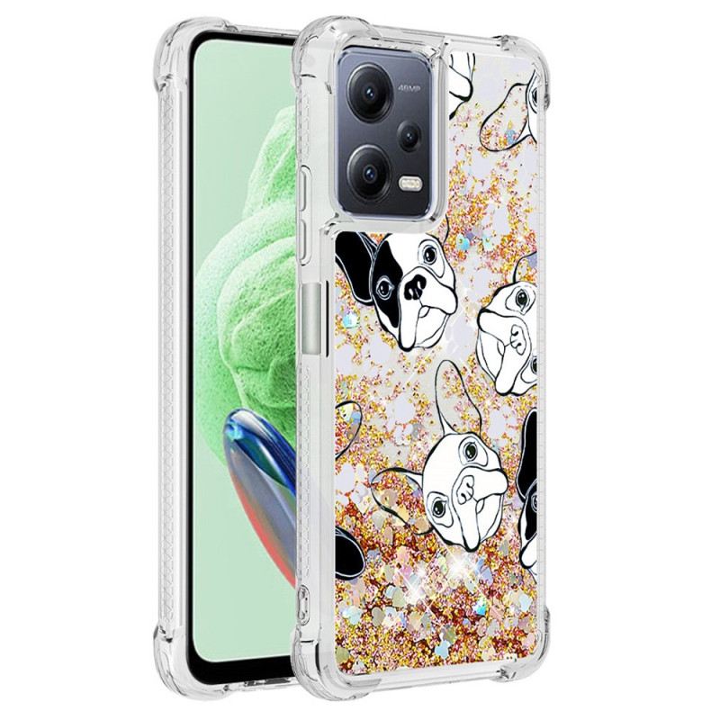 Maskica Xiaomi Redmi Note 12 5G Šljokice Mr Dog