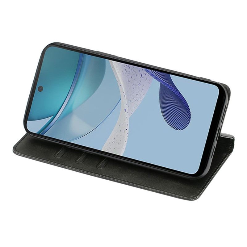 Flip Futrola Moto G73 5G Kožna Futrola Umjetna Koža