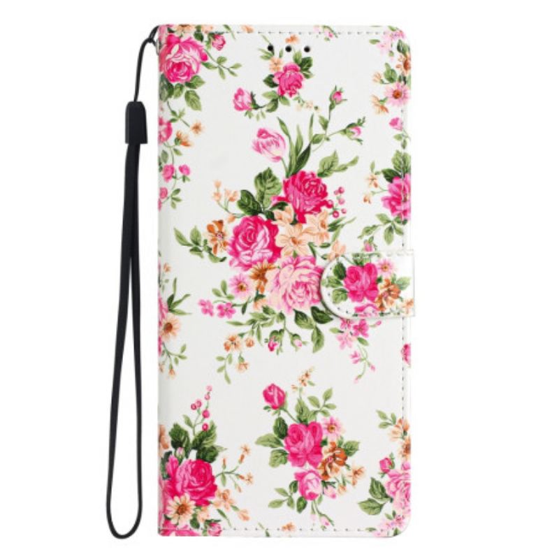 Futrola Moto G73 5G Remen Liberty Flowers