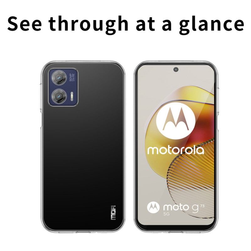 Maskica Moto G73 5G Prozirni Mofi