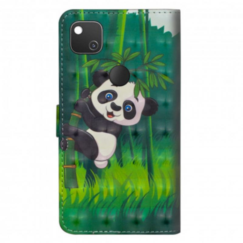 Futrola Google Pixel 4A Panda I Bambus