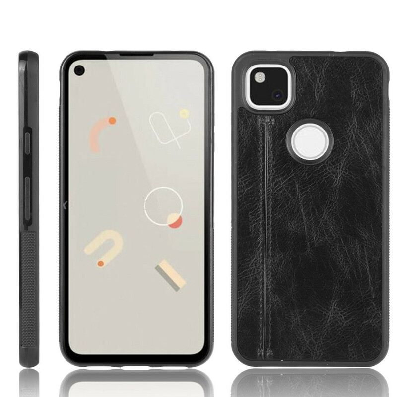 Maskica Google Pixel 4A Couture Efekt Kože