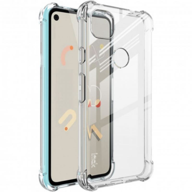 Maskica Google Pixel 4A Transparent Silky Imak