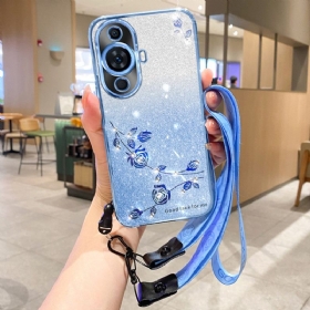 Maskica Huawei Nova 11 Pro Maskice Za Mobitele Šljokice Od Kamenčića S Remenom