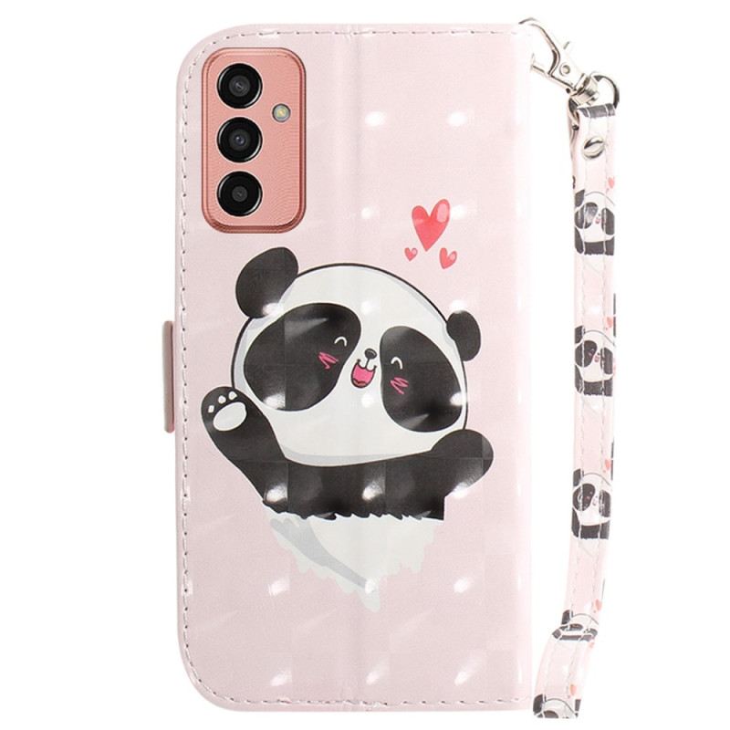 Futrola Samsung Galaxy M13 Love Panda With Lanyard