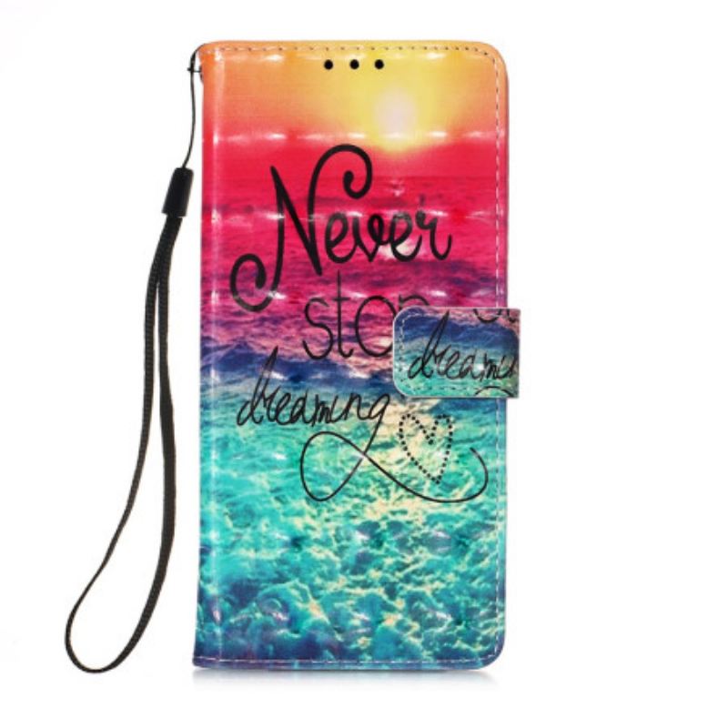 Flip Futrola Samsung Galaxy A54 5G Never Stop Dreaming Strappy