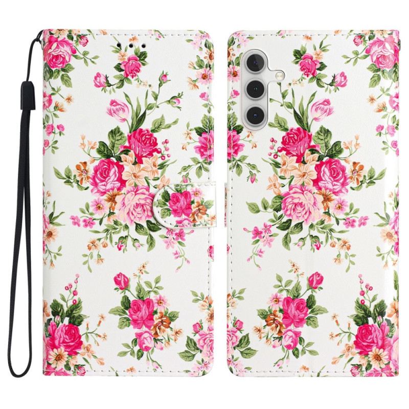 Flip Futrola Samsung Galaxy A54 5G Remen Liberty Flowers