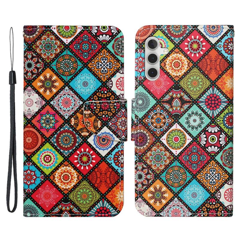 Kožna Futrola Samsung Galaxy A54 5G Patchwork S Uzicom