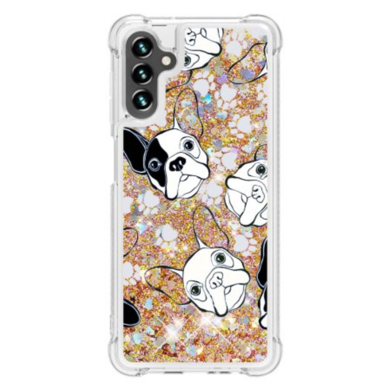 Maskica Samsung Galaxy A54 5G Mr Dog Sequins