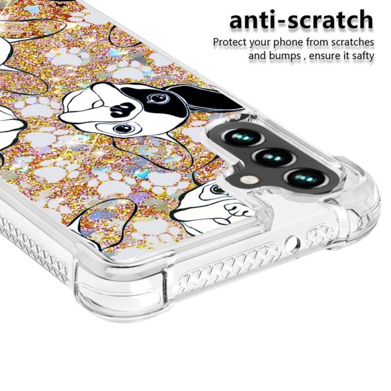 Maskica Samsung Galaxy A54 5G Mr Dog Sequins