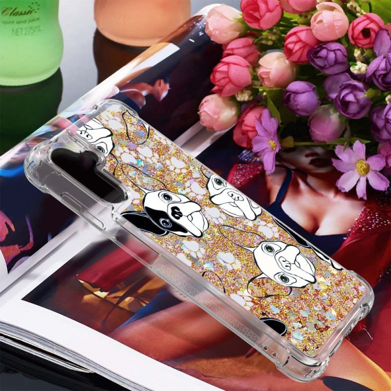 Maskica Samsung Galaxy A54 5G Mr Dog Sequins