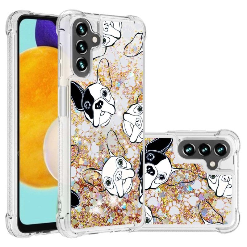 Maskica Samsung Galaxy A54 5G Mr Dog Sequins