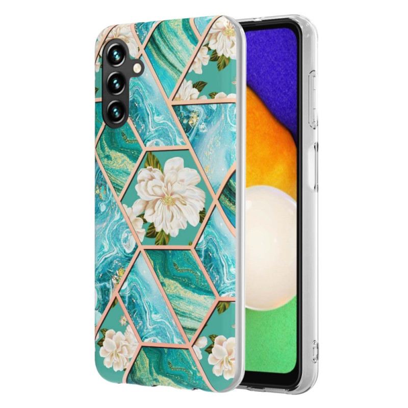 Maskica Samsung Galaxy A54 5G Mramorirano Cvjetno