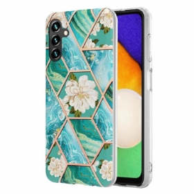 Maskica Samsung Galaxy A54 5G Mramorirano Cvjetno