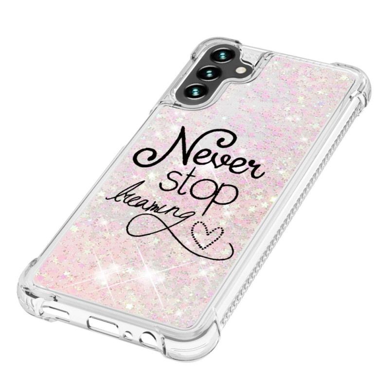 Maskica Samsung Galaxy A54 5G Never Stop Sequins