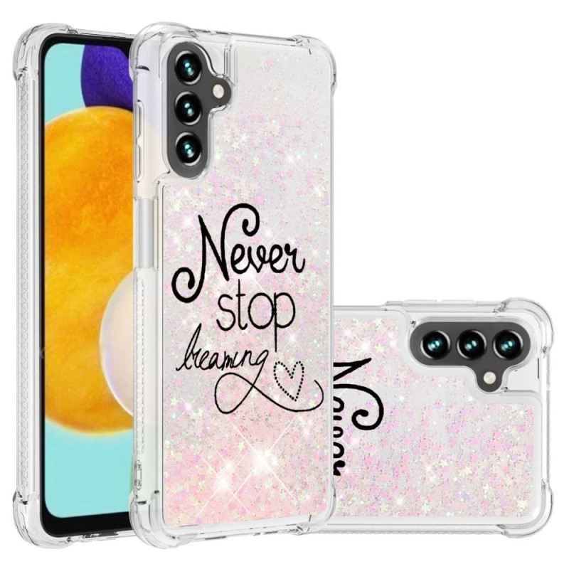 Maskica Samsung Galaxy A54 5G Never Stop Sequins