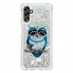 Maskica Samsung Galaxy A54 5G Šljokice Miss Owl