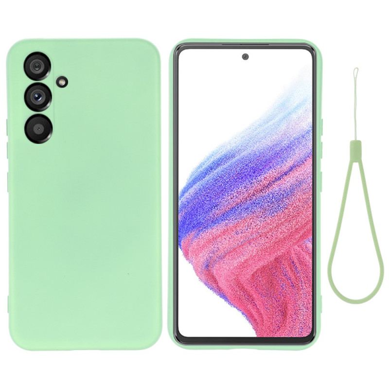 Maskica Samsung Galaxy A54 5G Tekući Silikon S Uzicom