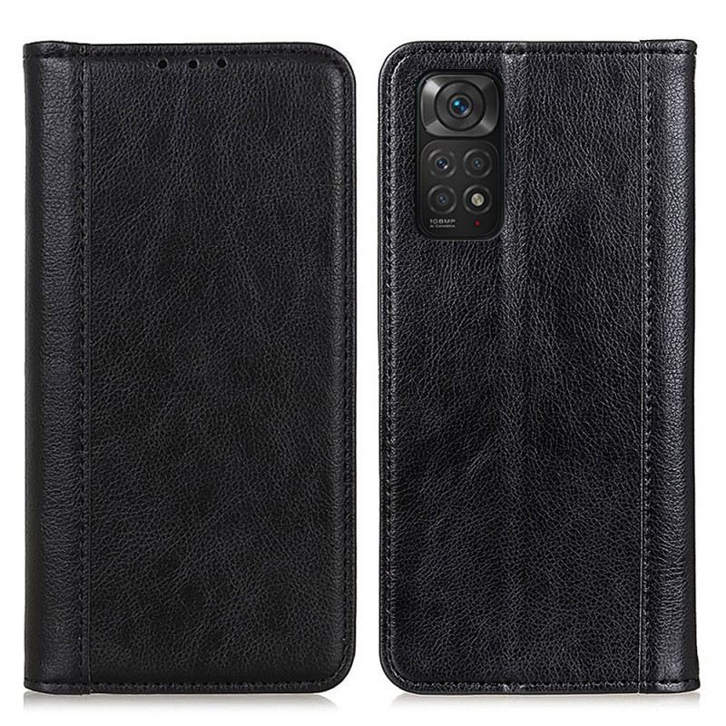 Flip Futrola Xiaomi Redmi Note 11 / 11S Kožna Futrola Elegance Split Litchi Koža